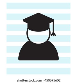 Graduation cap icon