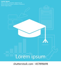 Graduation cap icon