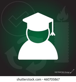 Graduation cap icon