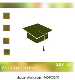 Graduation cap icon