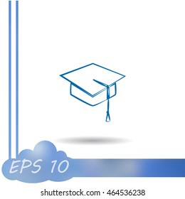 Graduation cap icon