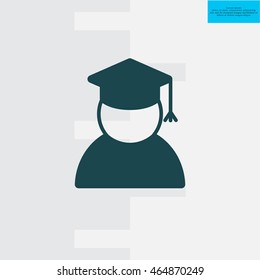 Graduation cap icon