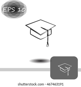 Graduation cap icon