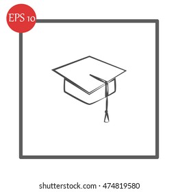 Graduation cap icon