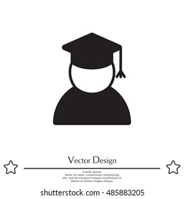 Graduation cap icon