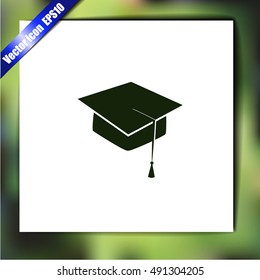 Graduation cap icon