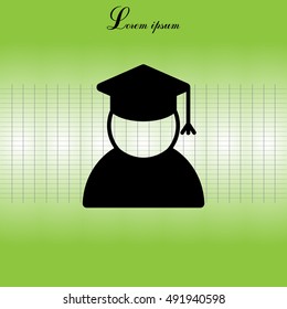 Graduation cap icon