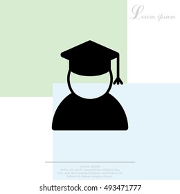 Graduation cap icon