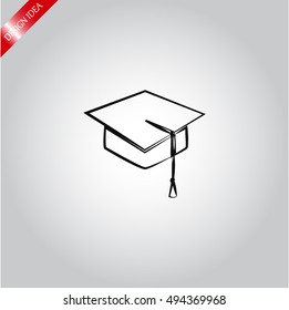 Graduation cap icon