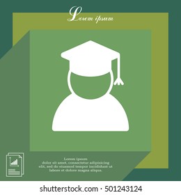 Graduation cap icon