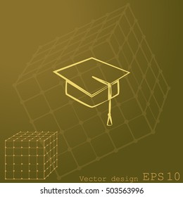 Graduation cap icon