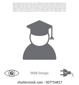 Graduation cap icon