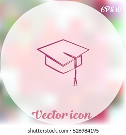Graduation cap icon
