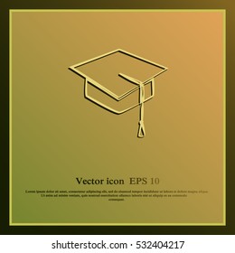Graduation cap icon