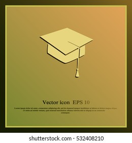 Graduation cap icon