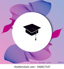 Graduation cap icon
