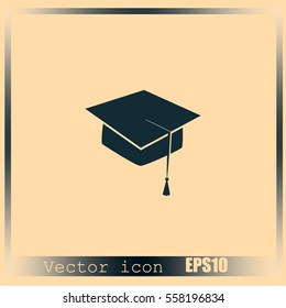 Graduation cap icon