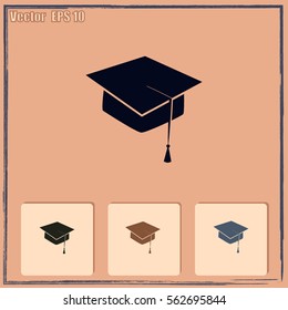 Graduation cap icon