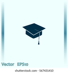 Graduation cap icon