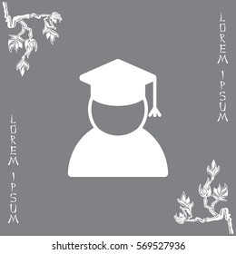 Graduation cap icon