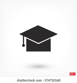 Graduation cap icon