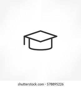 Graduation cap icon