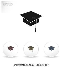 Graduation cap icon