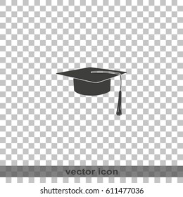 Graduation cap icon.