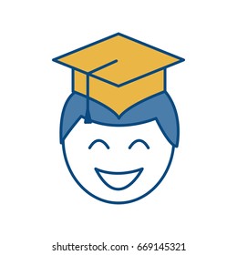 graduation cap icon 