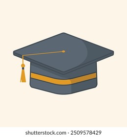 Graduation Cap icon Back to school collection Icons school supplies school equipment or items vector illustration