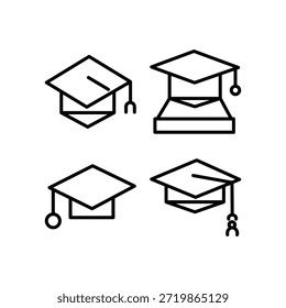 ícone da tampa da graduação, para ser usado na graduação