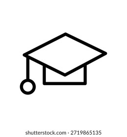 ícone da tampa da graduação, para ser usado na graduação