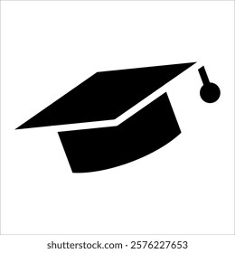 Graduation Cap Icon Element For Design