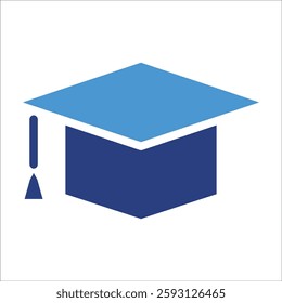Graduation Cap Icon Element For Design