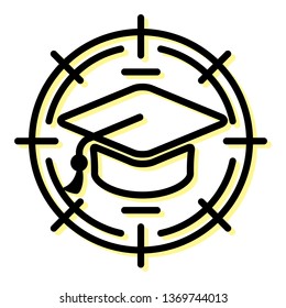 Graduation Cap - Icon as EPS 10 File