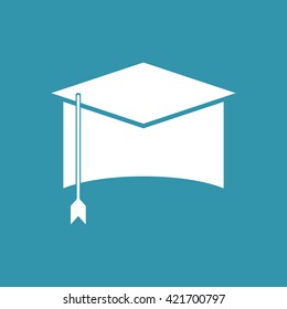 Graduation Cap Icon. Eps-10.