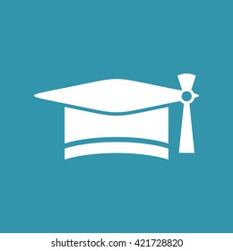 Graduation Cap Icon. Eps-10.