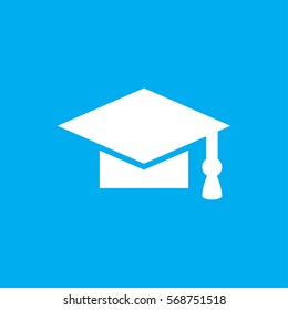 graduation cap icon illustration isolated vector sign symbol
