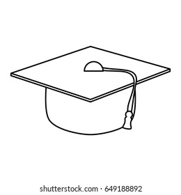 graduation cap icon image 