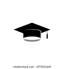 Graduation Cap Icon Logo Concept Vector Stock Vector (Royalty Free ...