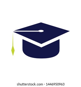 graduation cap icon. Logo element illustration. graduation cap design. colored collection. graduation cap concept. Can be used in web and mobile