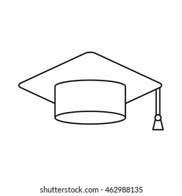 14,642 Graduation cap outline Stock Illustrations, Images & Vectors ...