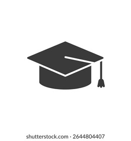 Graduation Cap Icon Representing Academic Milestones Higher Education Career Advancement
