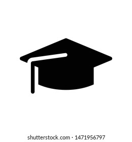 Graduation Hat Icon Stock Vector (Royalty Free) 770629372