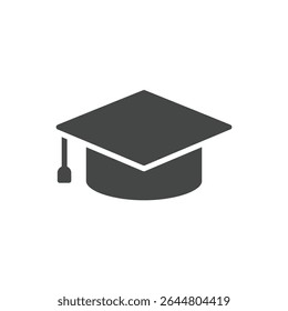Ícone de capitular de graduação simbolizando a realização acadêmica Ensino Superior Sucesso Educacional