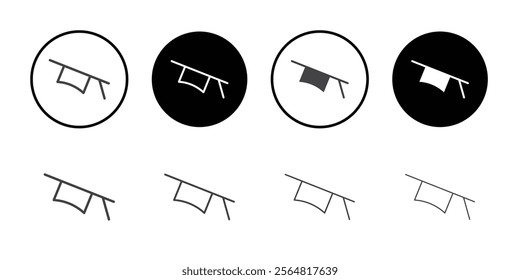 Graduation cap icon Thin outline art symbol