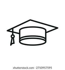 graduation cap icon vector design template