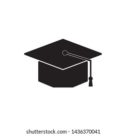 graduation cap icon vector illustration