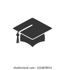 Graduation Cap Icon Vector Illustration