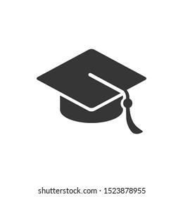 Graduation Cap Icon Vector Illustration